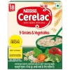 Nestle Cerelac Baby Cereal with Milk from 18 to 24 Months 5 Grains & Fruits 300 gm Pkt