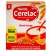 Nestle Cerelac Baby Cereal with Milk from 8 to 24 Months Wheat Orange - 300 gm Pkt