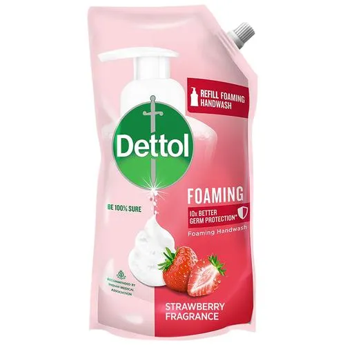 Dettol Foaming Handwash - 10x Better Germ Protection, Strawberry - 700 ml