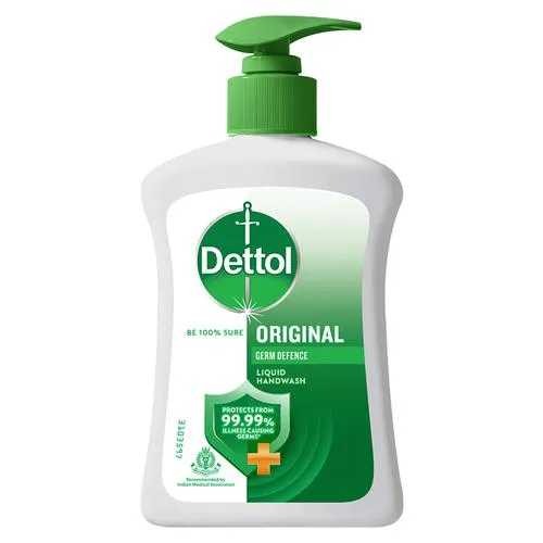 Dettol Original Liquid Handwash - 200 ml Pump Dispenser