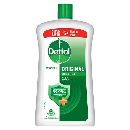 Dettol Liquid Handwash - Original Hand Wash Germ defence Formula | 10x Better Germ Protection - 900 ml Refill Bottle