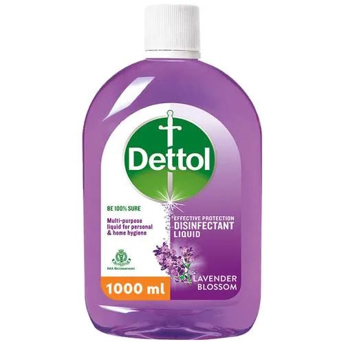 Dettol Liquid Disinfectant Floor Cleaner and Surface Cleaner - Lavender Blossom - 1 L